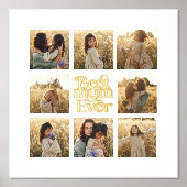 Impressions Dorure Greatest Mum multi photo élégant (Recto)