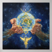 Impressions Dorure Guérir le monde protéger Gaia (Recto)