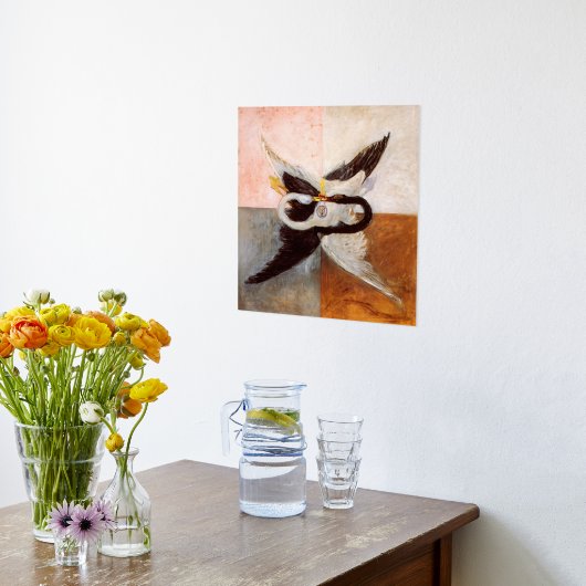 Impressions Dorure Hilma Af Klint, Le Swan No.24, Art Abstrait (Couchage (Cuisine))