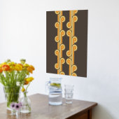 Impressions Dorure Hip Abstrait Wave Curls Fusion Industrielle Art (Couchage (Cuisine))