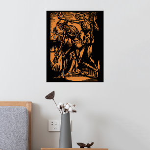 Impressions Dorure Horreurs cachées de mineurs morts pour Halloween