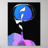 Impressions Dorure Imprimantes à l'huile de vase de lavande (Recto)