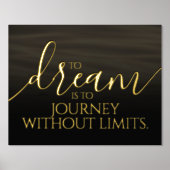 Impressions Dorure Inspirationnel au rêve est à Voyage ... (Recto)