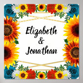 Impressions Dorure Jardin été Floral géométrique (Recto)