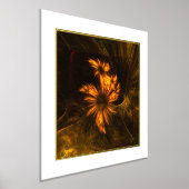 Impressions Dorure Jardin mystique Art Abstrait (Poser)