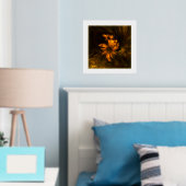 Impressions Dorure Jardin mystique Art Abstrait (In situ (chambre))