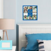 Impressions Dorure Jewish Star of David Ajouter Vos Propres Photos 6 (In situ (chambre))