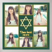 Impressions Dorure Jewish Star of David Ajouter Vos Propres Photos 6  (Recto)