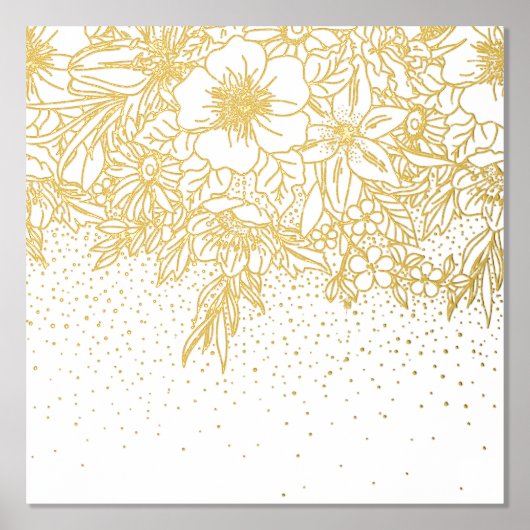 Impressions Dorure Joli point Or fleuri (Recto)