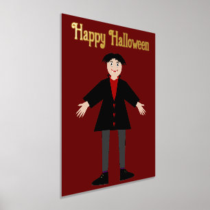 Impressions Dorure Joli Vampire d'Halloween Personnalisé