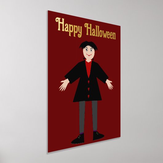 Impressions Dorure Joli Vampire d'Halloween Personnalisé (Poser)