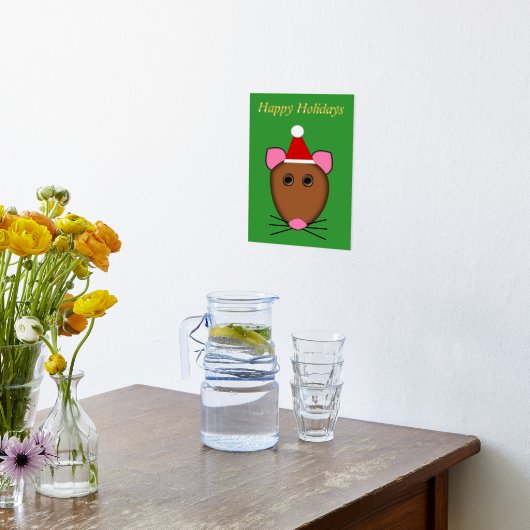 Impressions Dorure Joyeuse souris Noël personnalisée (Couchage (Cuisine))