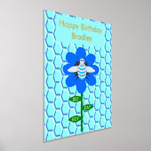 Impressions Dorure Joyeux Bee Day Boy Blue Birthday Bumblebee Custom (Poser)