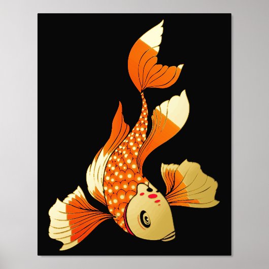 Impressions Dorure Koi Gold Fish (Recto)