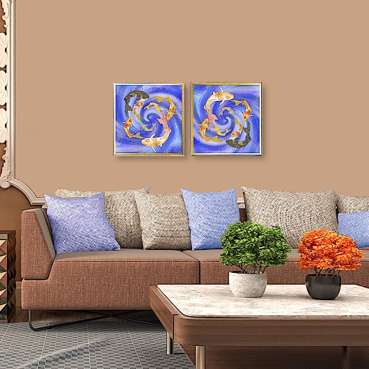 Impressions Dorure Koi Pond