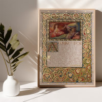 Le verso en or éclairé Rubaiyat d'Omar Khayyam