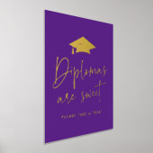 Impressions Dorure Les Diplômes Sont Doux Purple Graduation Party (Poser)