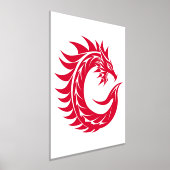 Impressions Dorure LETTRE STYLE Dragon C, Alphabet Dragon, Monogramme (Poser)