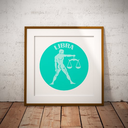 Impressions Dorure Libra, signe zodiaque, Horoscope, Astrologie