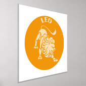 Impressions Dorure Lion, signe zodiaque, Horoscope, Astrologie (Poser)