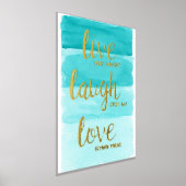Impressions Dorure Live Laugh Love | Blue Ombre Motivation (Poser)