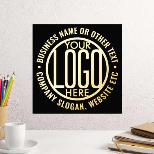 Impressions Dorure Logo de l'entreprise Moderne Élégant Business Prom (In situ (Bureau 2))