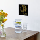 Impressions Dorure Logo de l'entreprise Moderne Minimal Business Prom (Couchage (Cuisine))