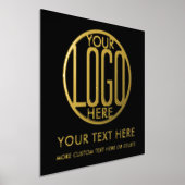 Impressions Dorure Logo de l'entreprise Moderne Minimal Business Prom (Poser)