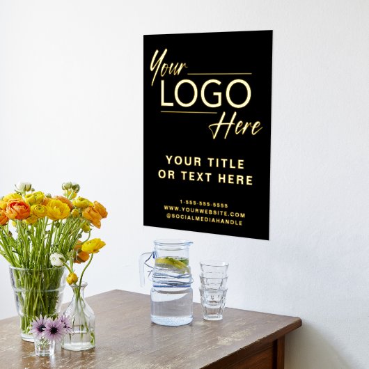 Impressions Dorure Logo professionnel Black Gold (Couchage (Cuisine))