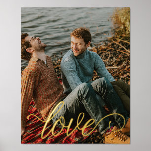 Impressions Dorure Love Script Couple Imprimantes