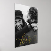 Impressions Dorure Love Script Couple Imprimantes (Poser)