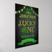 Impressions Dorure Lucky One St. Patrick's Day 1er anniversaire Bienv (Poser)