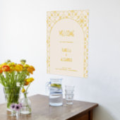 Impressions Dorure Luxe Gold Mariage Carrelage Méditerranéen Bienvenu (Couchage (Cuisine))