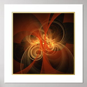 Impressions Dorure Magie du matin Art Abstrait