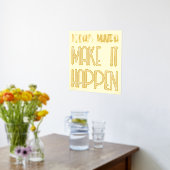 Impressions Dorure Mantra Make It Happy Citation Or (Couchage (Cuisine))