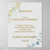 Impressions Dorure Mariage Bienvenue Pale Sage Green Foliing (Recto)