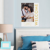 Impressions Dorure Mariage d'accueil de texte tourné photo contempora (In situ (chambre))