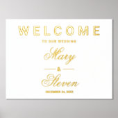 Impressions Dorure Mariage de bienvenue Gold (Recto)