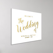 Impressions Dorure Mariage de script moderne Welcome Gold (Poser)