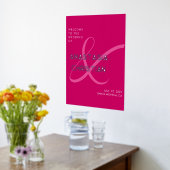 Impressions Dorure Mariage moderne et audacieux Magenta (Couchage (Cuisine))