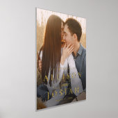 Impressions Dorure Mariage photo classique élégant (Poser)