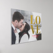 Impressions Dorure Mariage photo Love Couple Date (Poser)