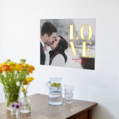Impressions Dorure Mariage photo Love Couple Date (Couchage (Cuisine))