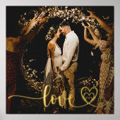 Impressions Dorure Mariage Photo Script moderne Styled Love Hearts (Recto)