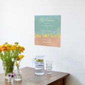 Impressions Dorure Mariage simple été plage de bord de mer (Couchage (Cuisine))