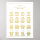 Impressions Dorure Mariage simple Monogramme élégant (Recto)