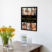 Impressions Dorure Meilleure Maman Toujours Fête des mères Collage ph (Couchage (Cuisine))