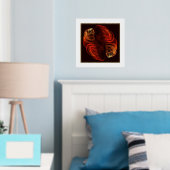 Impressions Dorure Métamorphose Art Abstrait (In situ (chambre))