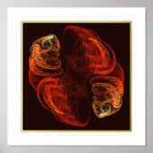 Impressions Dorure Métamorphose Art Abstrait (Recto)