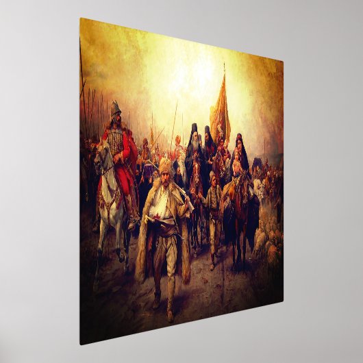 Impressions Dorure Migration Des Serbes / Seoba Srba (Poser)